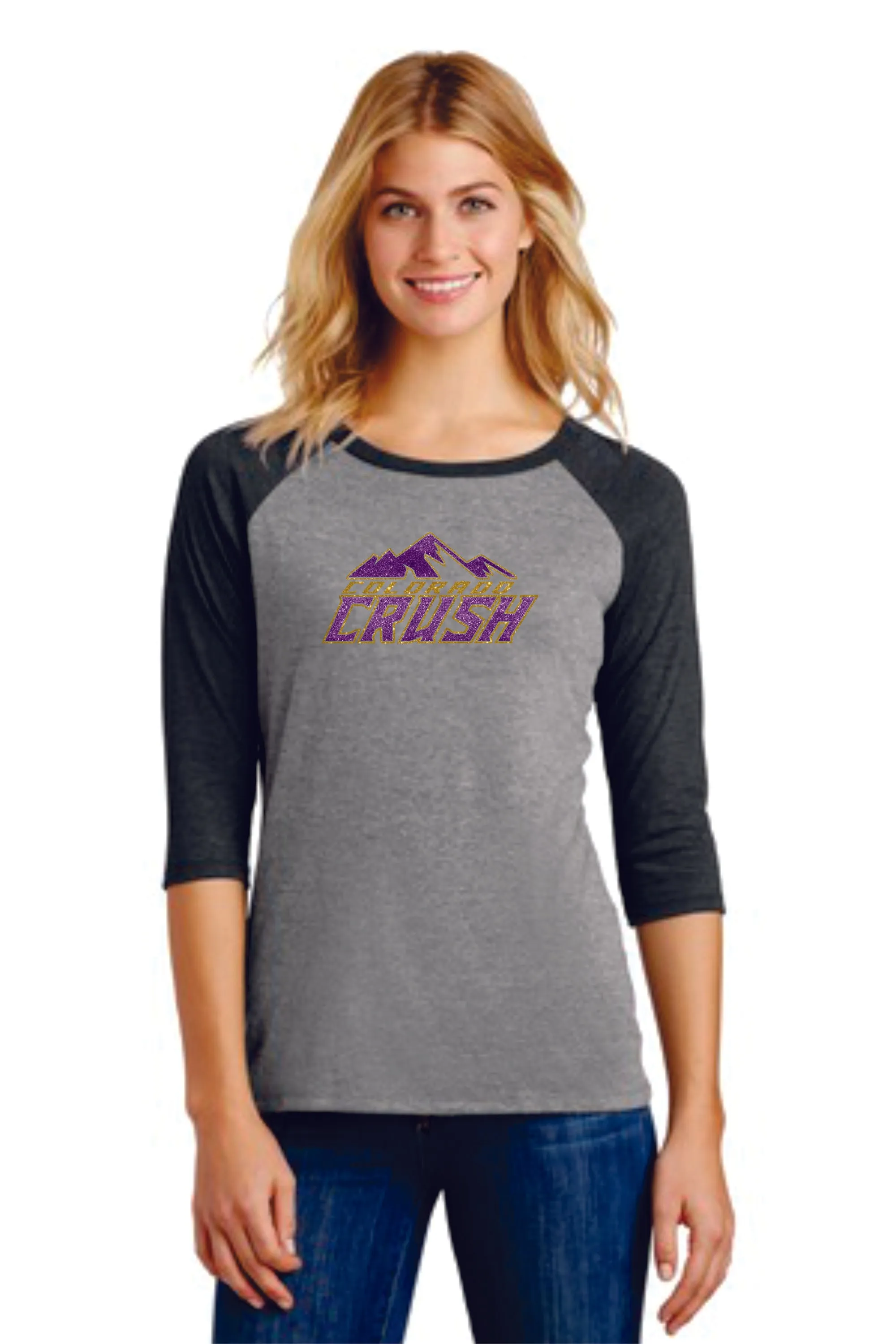 CO Crush Raglan- Ladies and Curvy Ladies