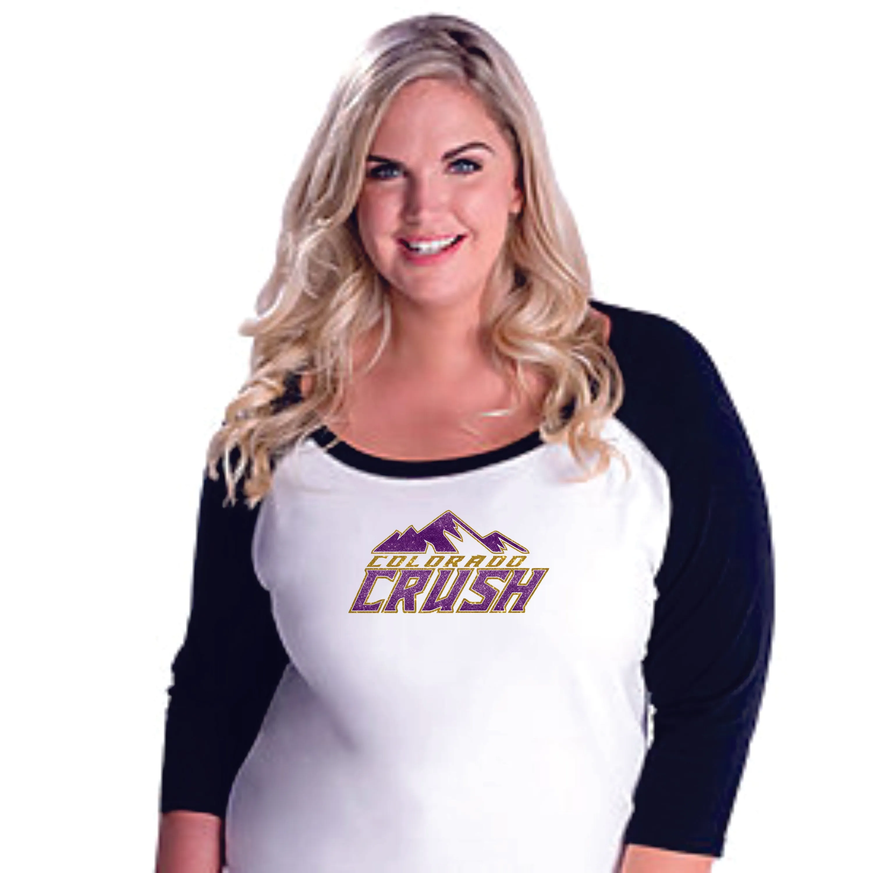 CO Crush Raglan- Ladies and Curvy Ladies