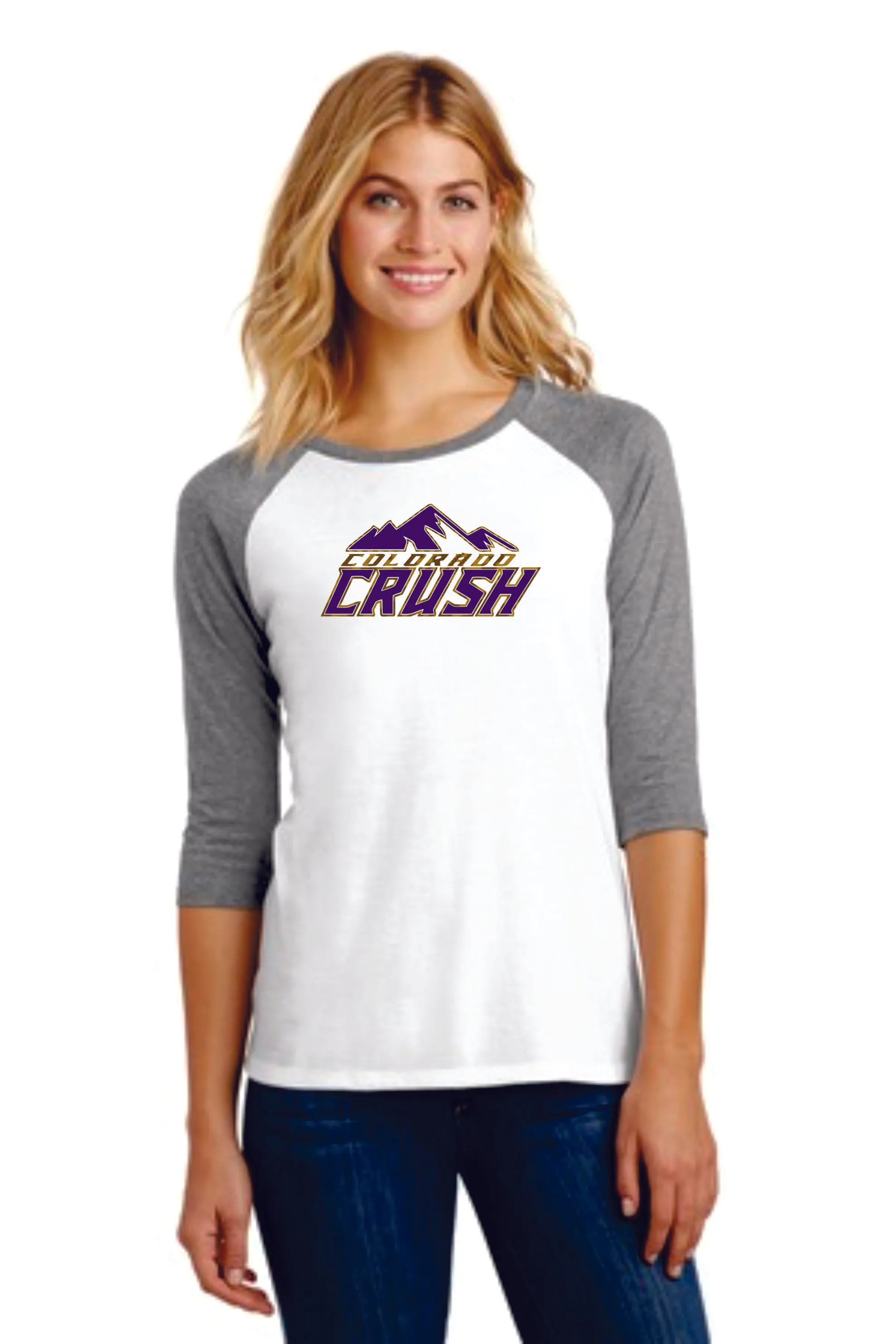 CO Crush Raglan- Ladies and Curvy Ladies