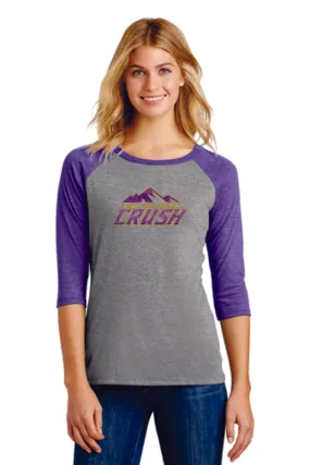 CO Crush Raglan- Ladies and Curvy Ladies