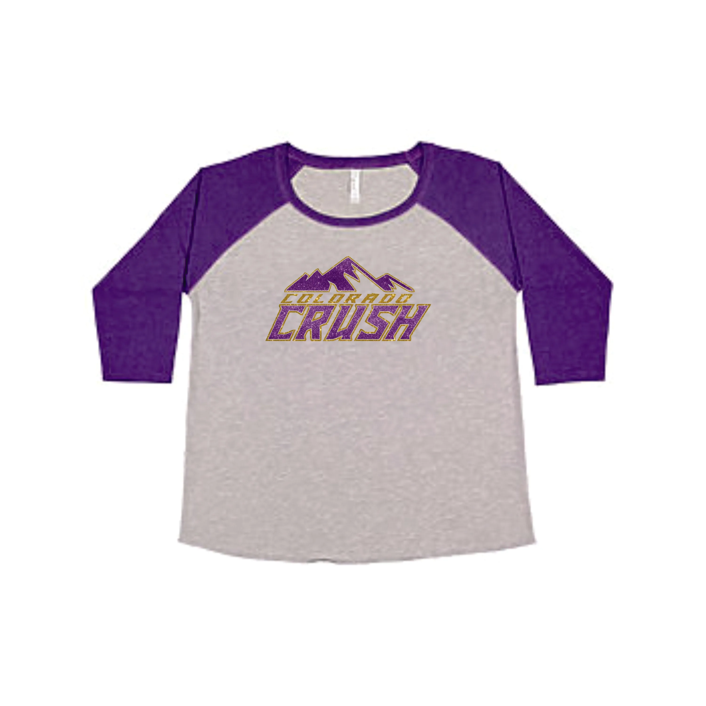 CO Crush Raglan- Ladies and Curvy Ladies