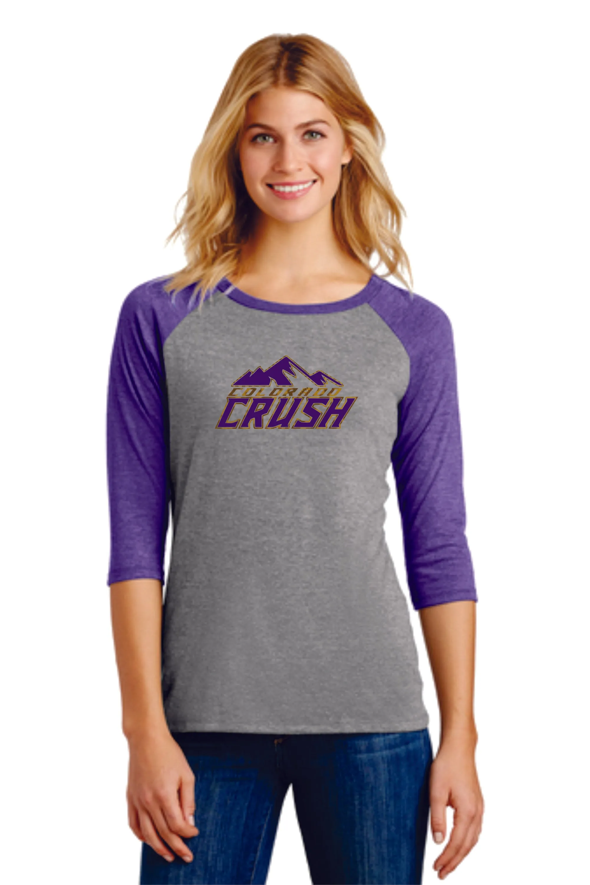 CO Crush Raglan- Ladies and Curvy Ladies