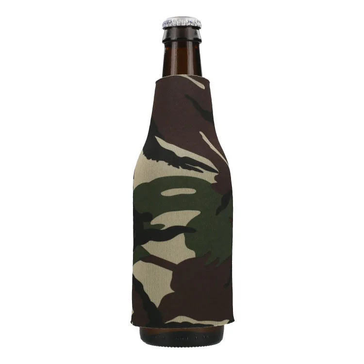 Collapsible Foam Bottle Sleeve - Camo