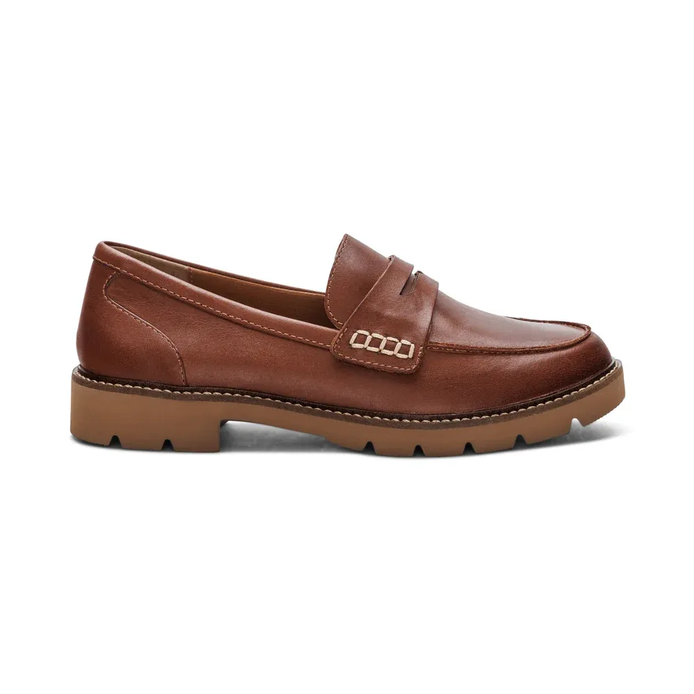 Collette Loafer in Cognac