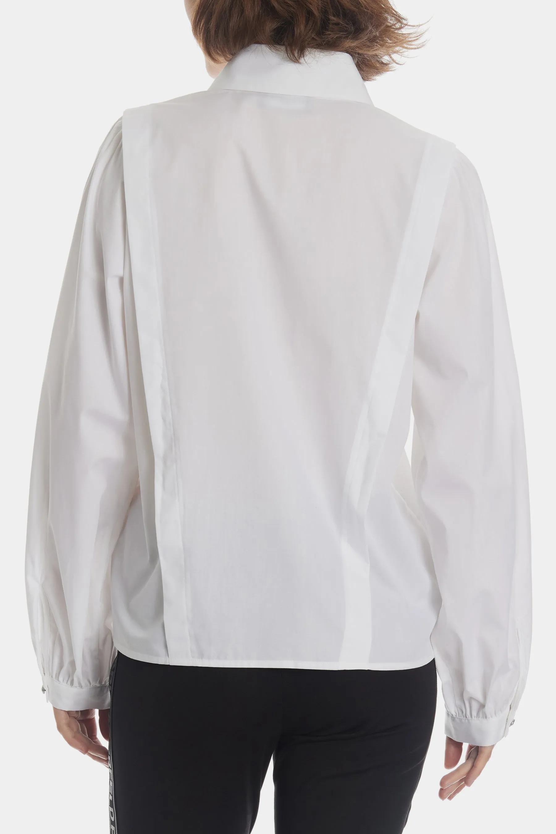 Contoured Button Up Shirt