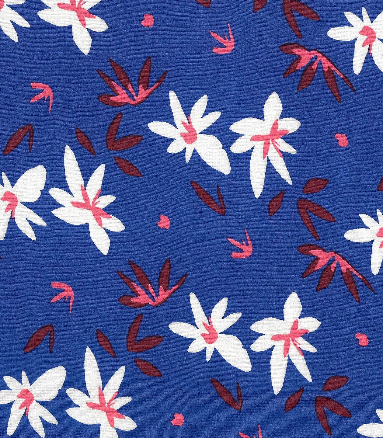 Cousette - Dahlia Blue Viscose Fabric