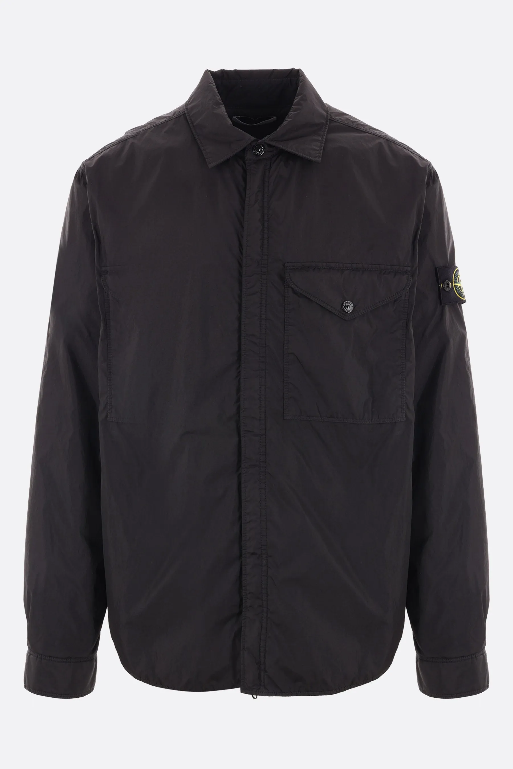 Crinkle Reps R-NY padded overshirt