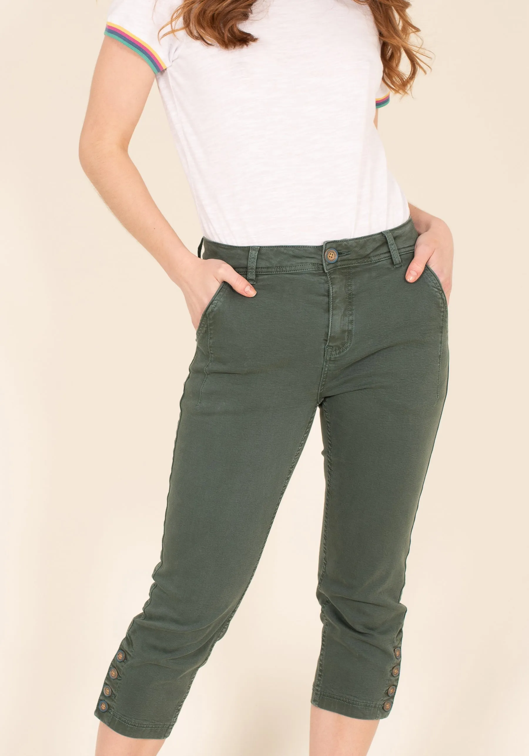 Cropped Chinos