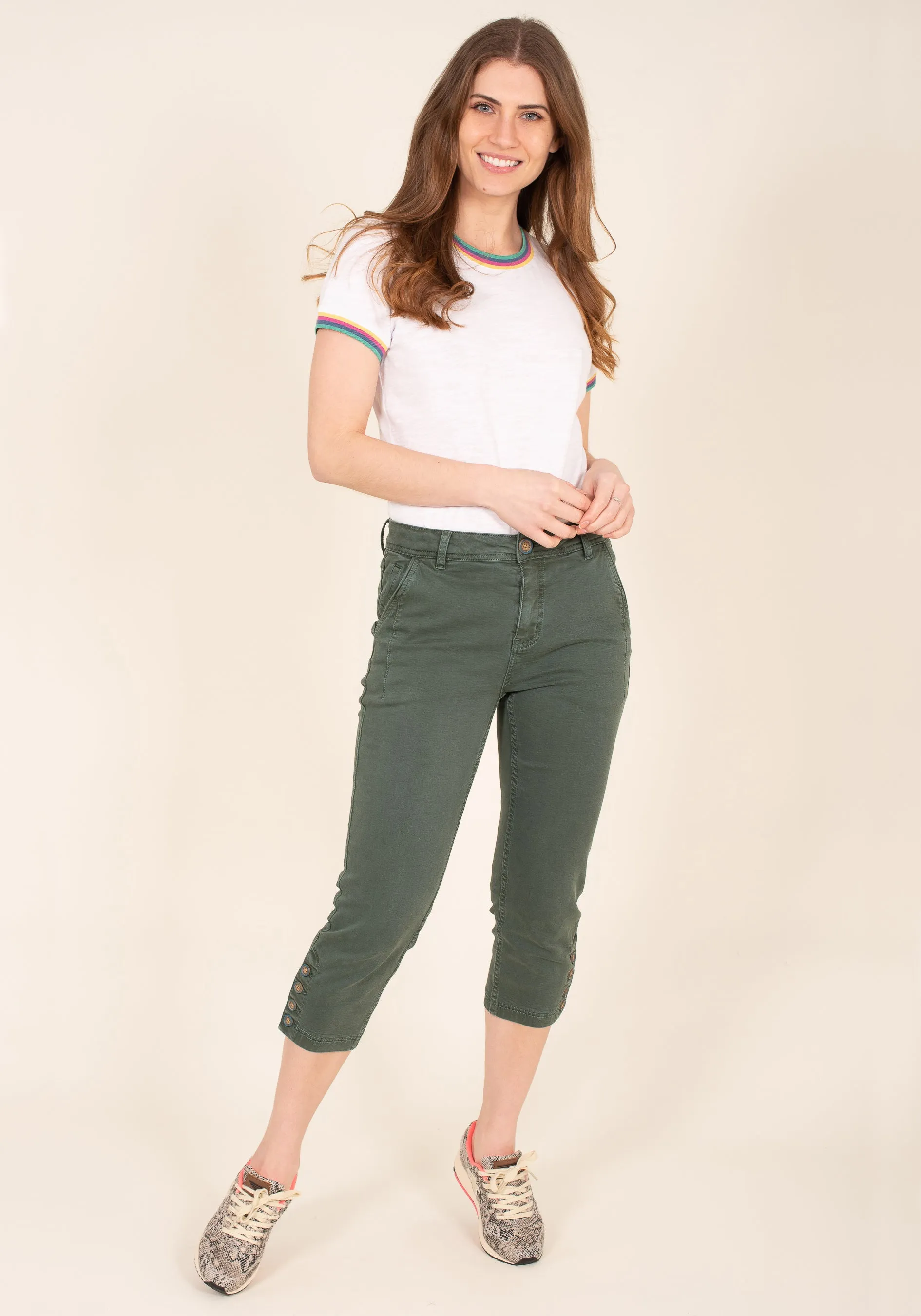 Cropped Chinos