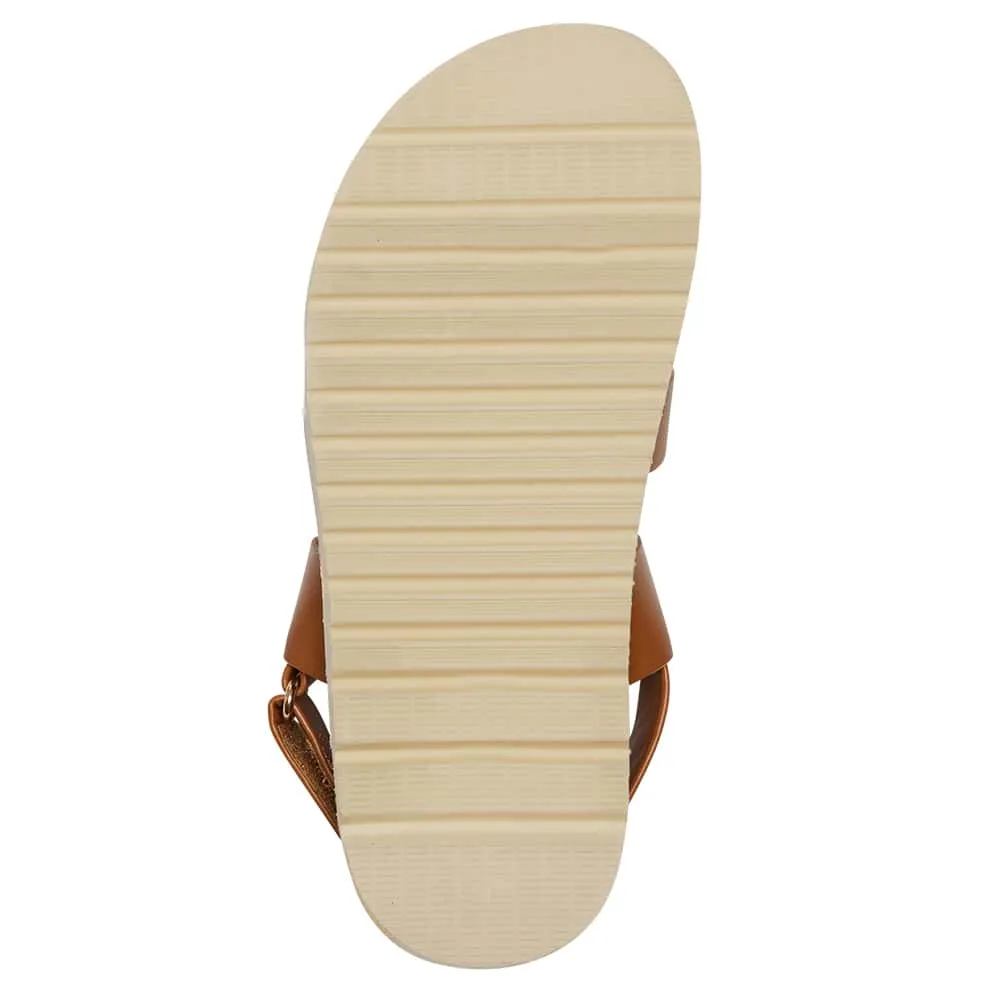 Daisy Sandal in Tan Smooth