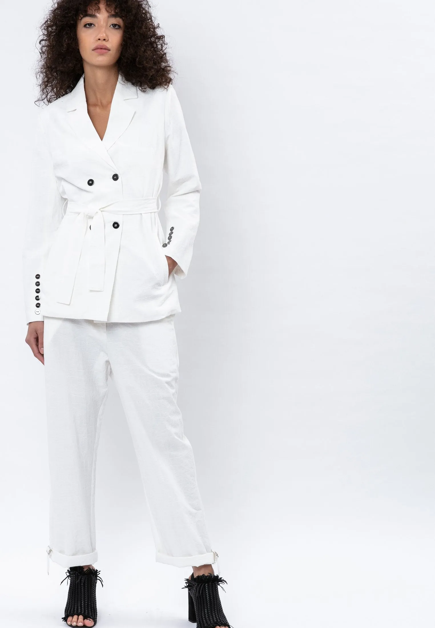 DASH TROUSERS WHITE