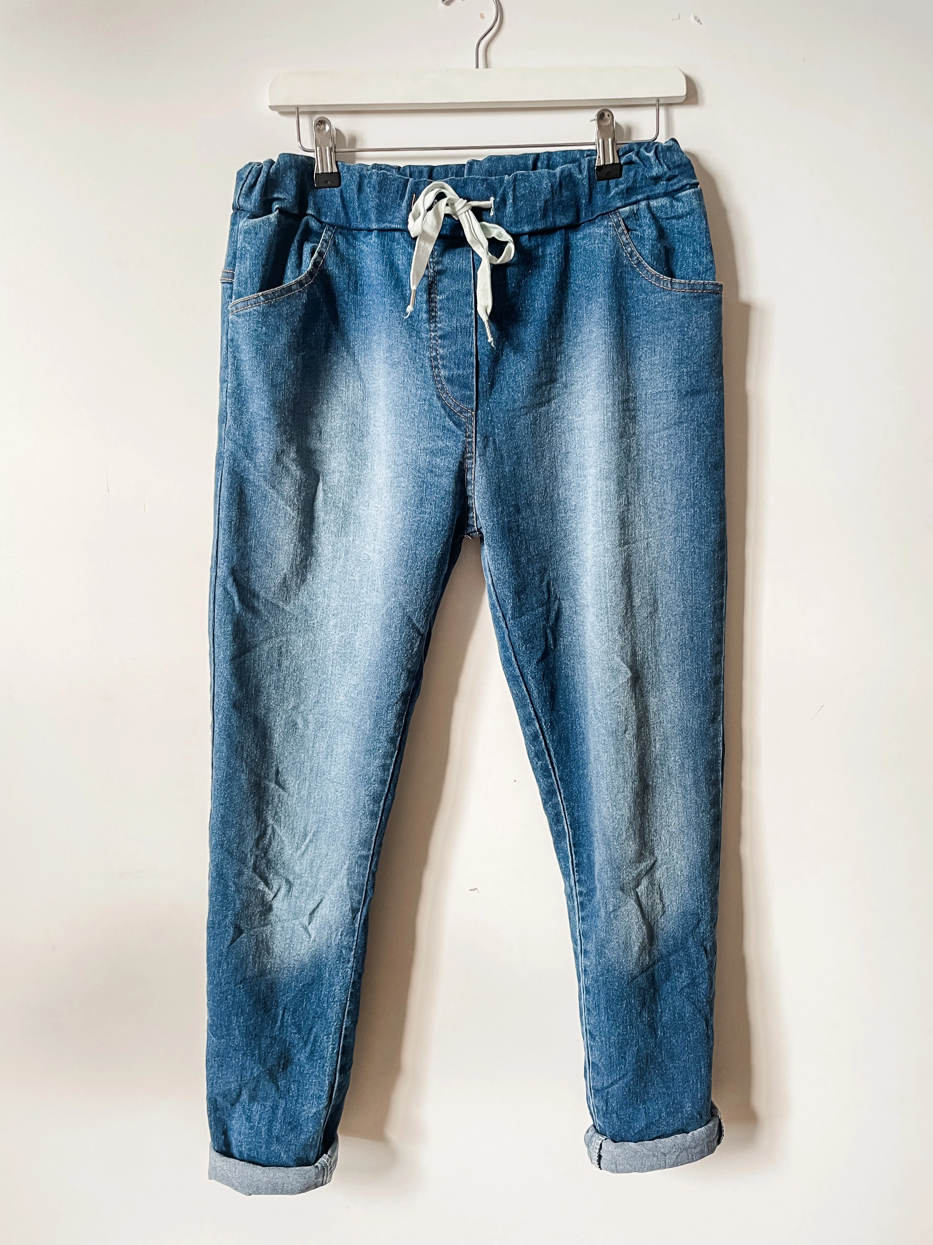 Denim Magic Pants