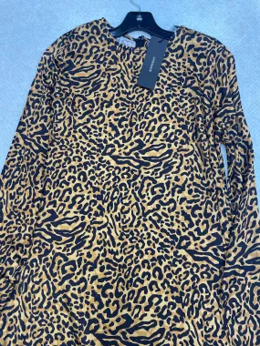 Dress Party Short By Clothes Mentor In Leopard Print, Size: S