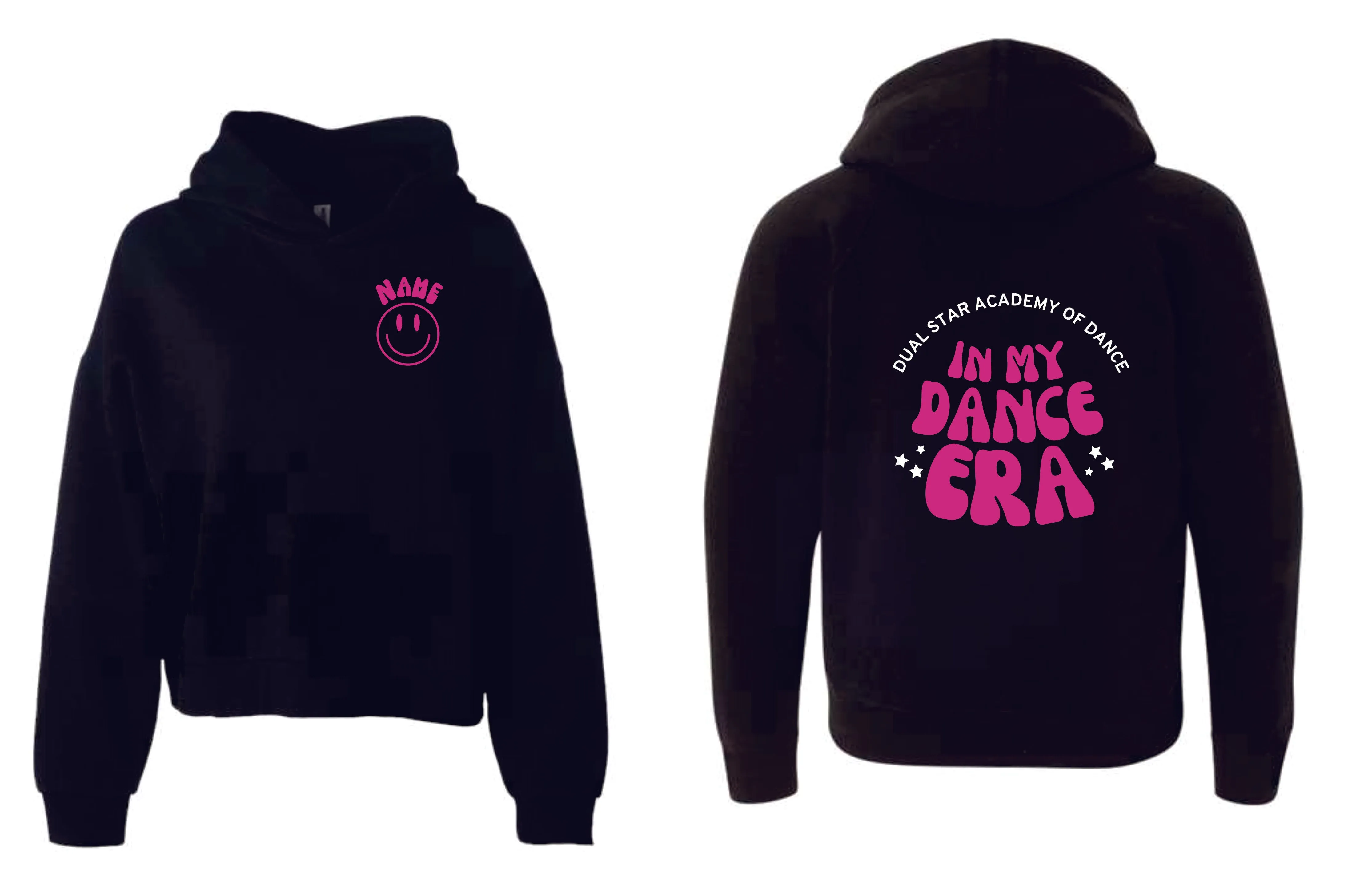 Dual Star IN MY DANCE ERA Hoodie- Ladies, Youth, and Unisex