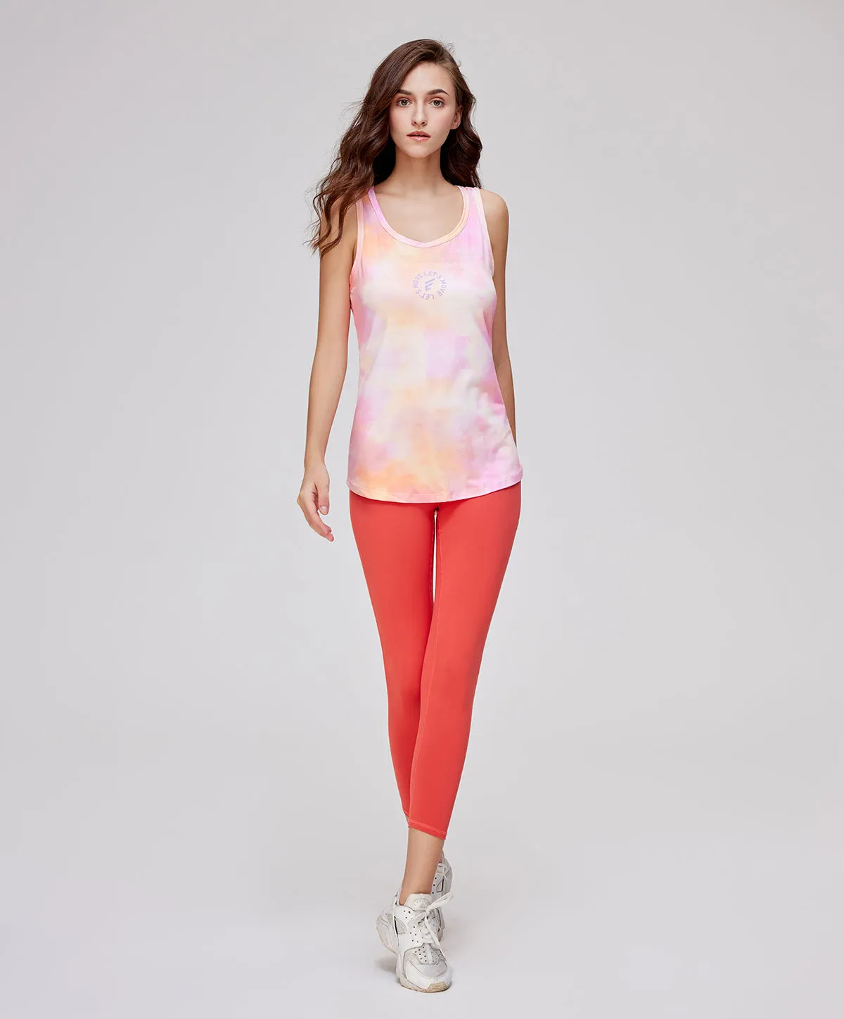 Energized Digital Daydream Racer-Back Tank Top 801-100080