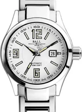 Engineer II Arabic Ladies White Ref. NL1026C-SAJ-WH