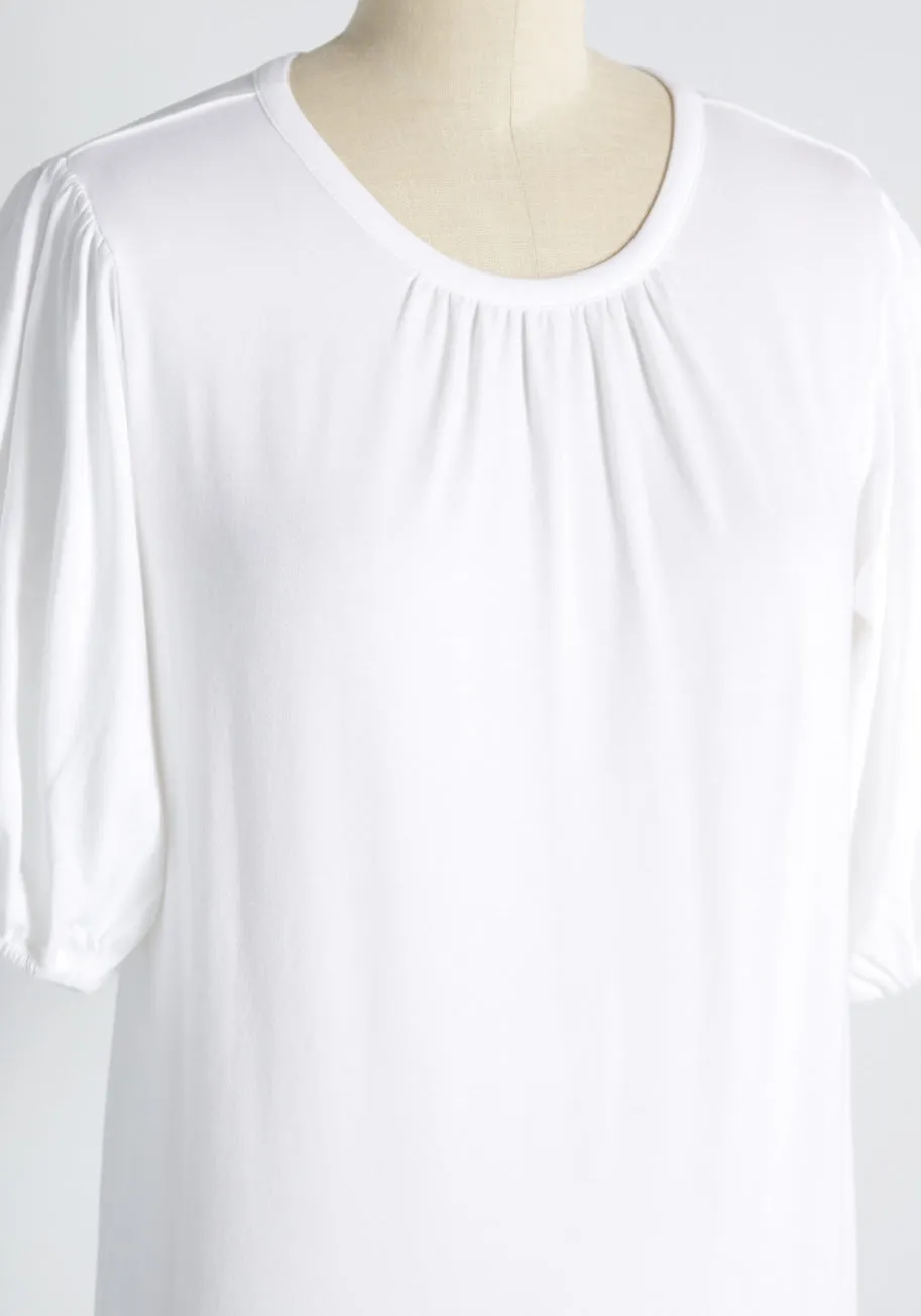 Essentially Reimagined Puff Sleeve Tee