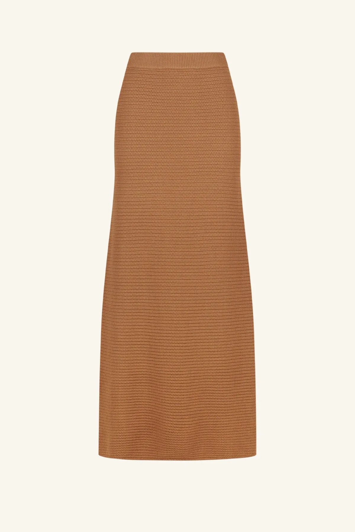 EVE MAXI SKIRT - WALNUT