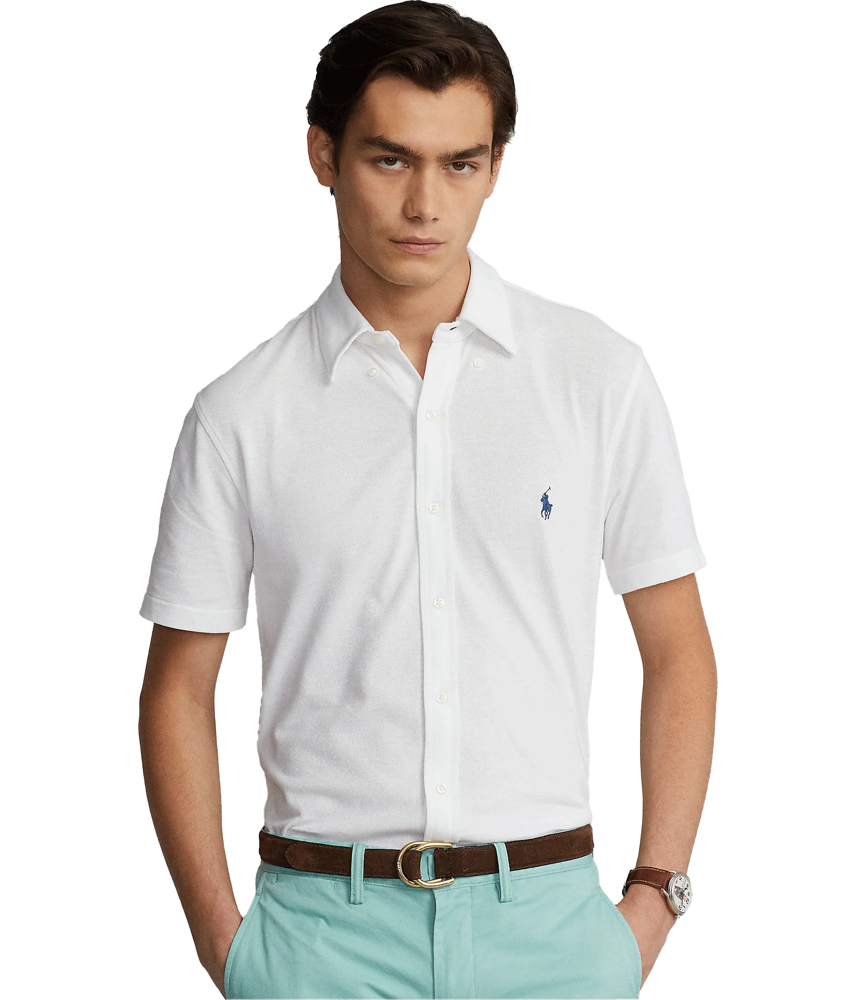 Featherweight Mesh Shirt - White