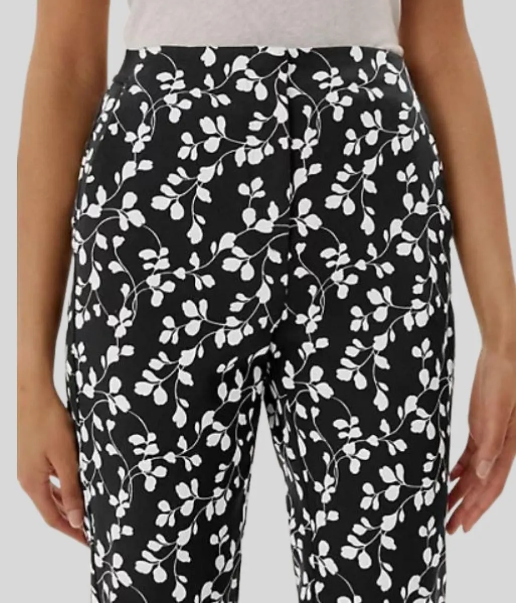 Floral Mia Cropped Trousers