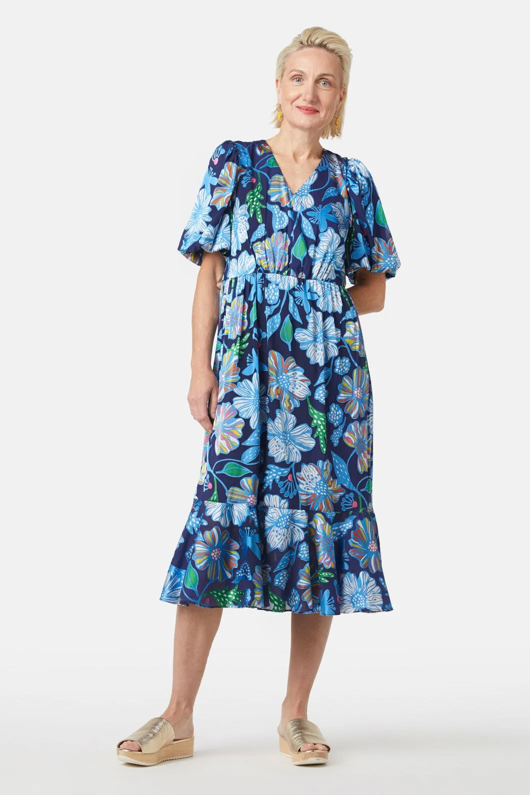 Flourish Burn Out Dress