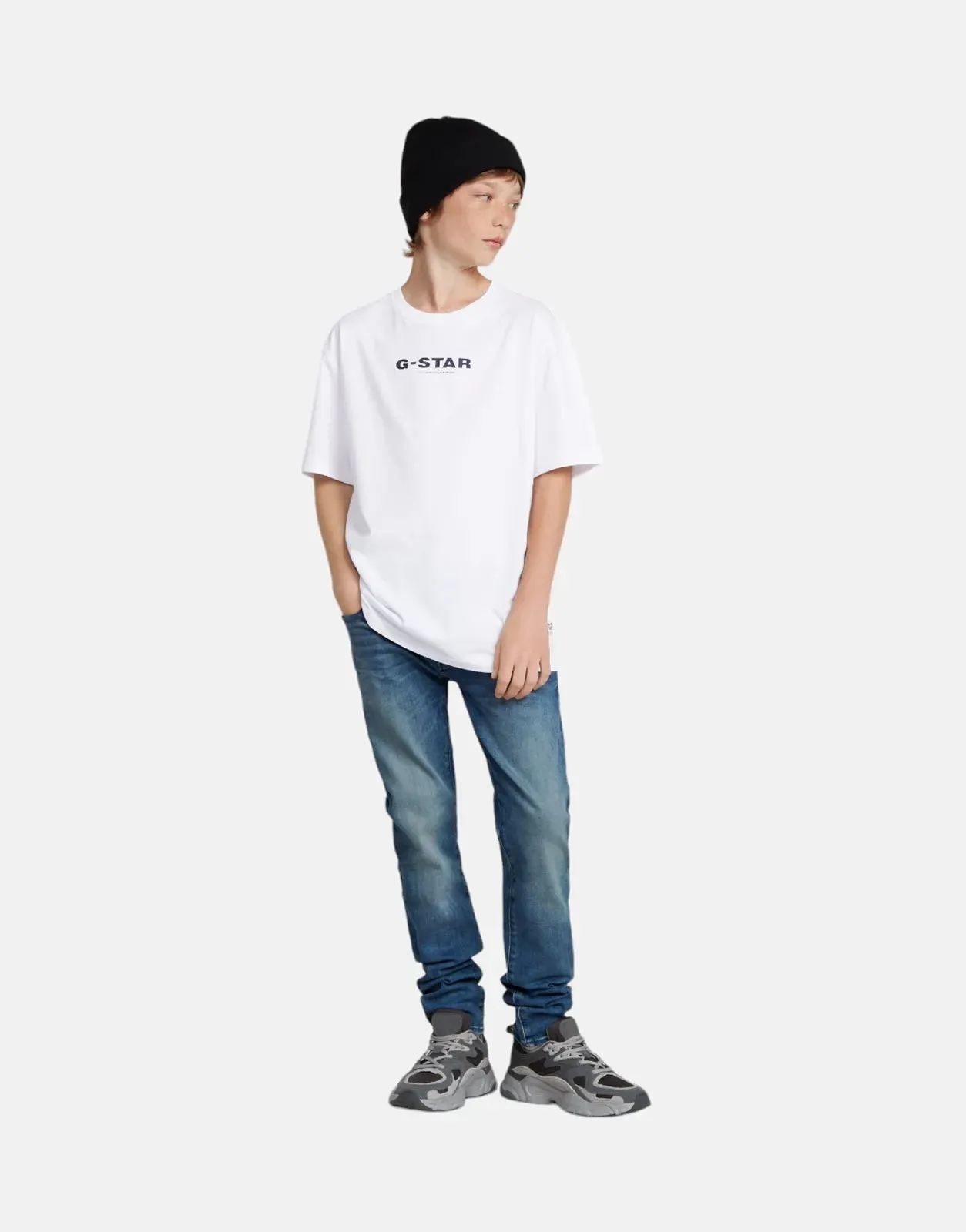 G-Star RAW Kids Loose T-Shirt White