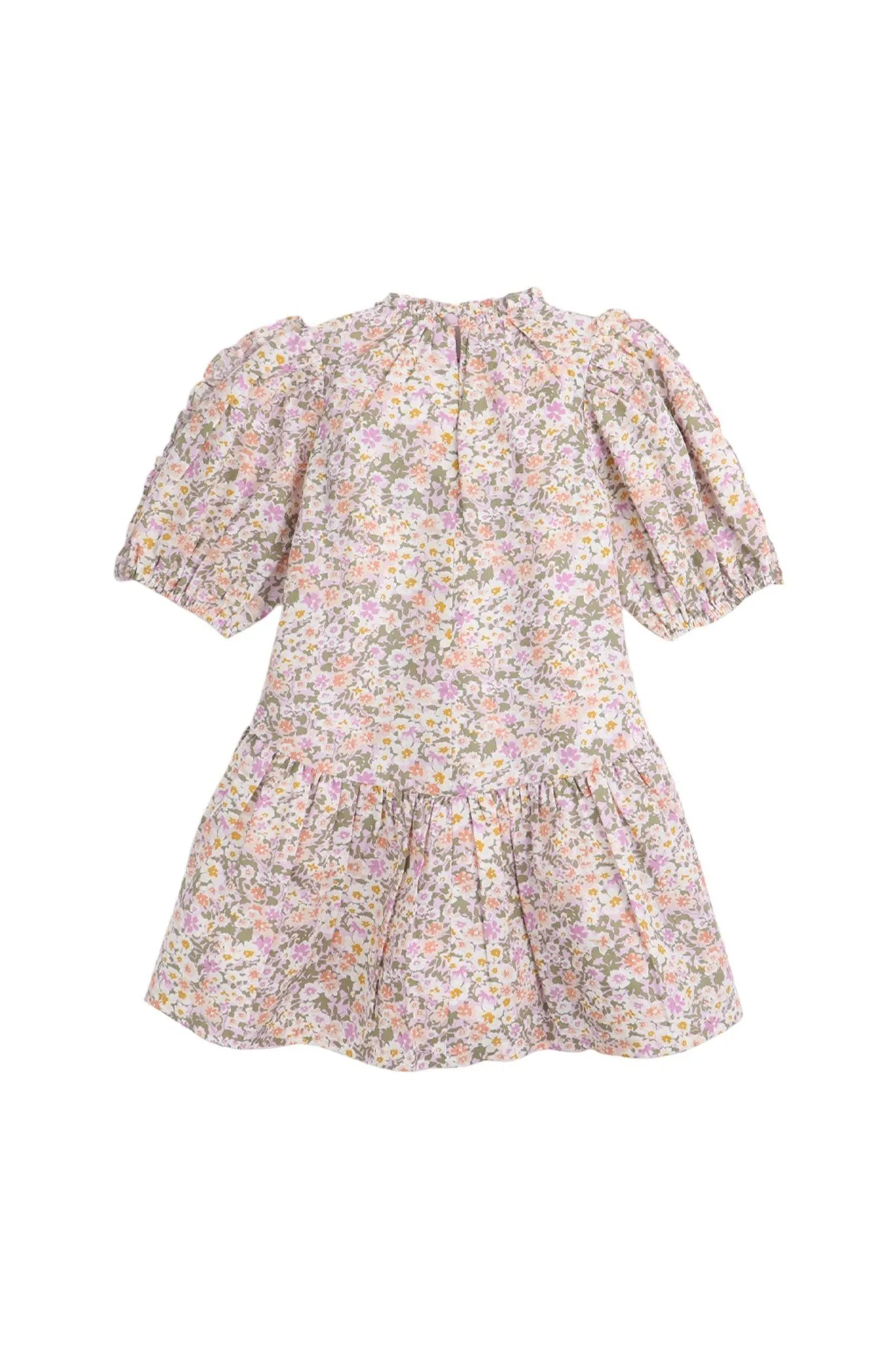 Gingersnaps Ditsy Print Dress W/Frills