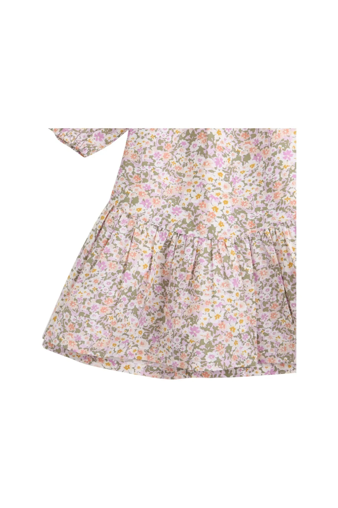 Gingersnaps Ditsy Print Dress W/Frills