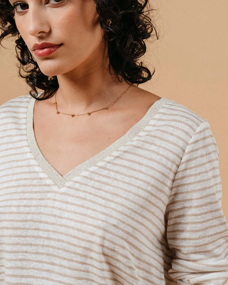 Grace & Mila - Martin Vert Stripe T-Shirt