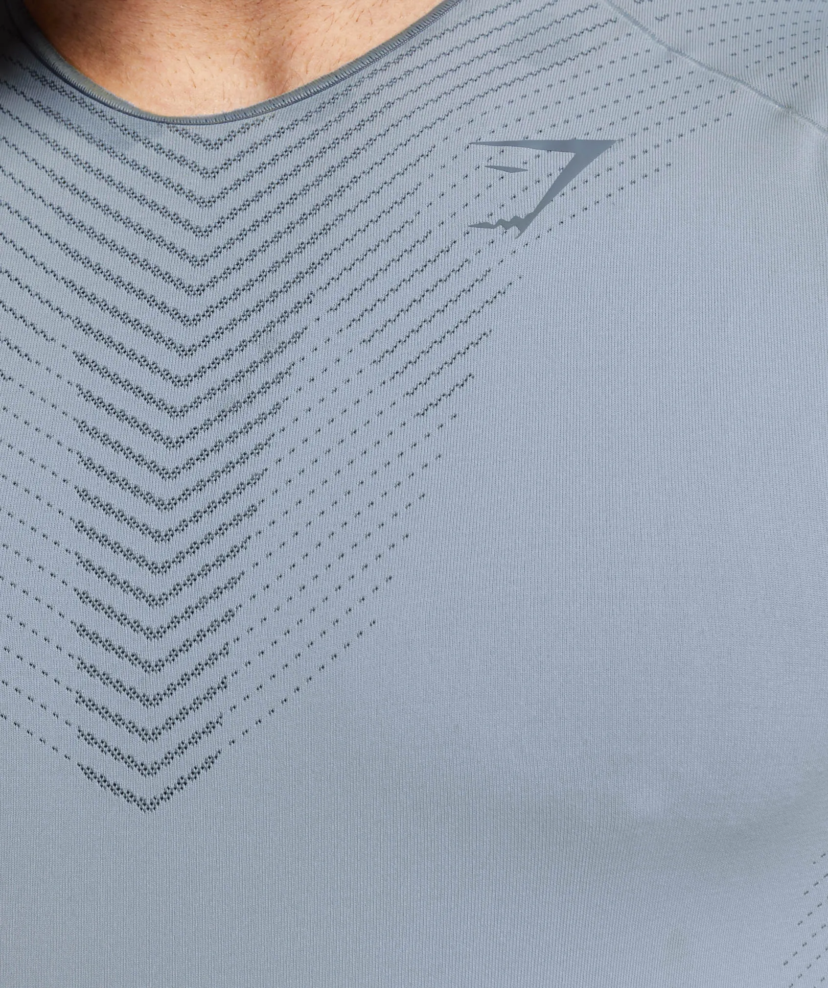 Gymshark Apex Tank - Drift Grey/Evening Blue