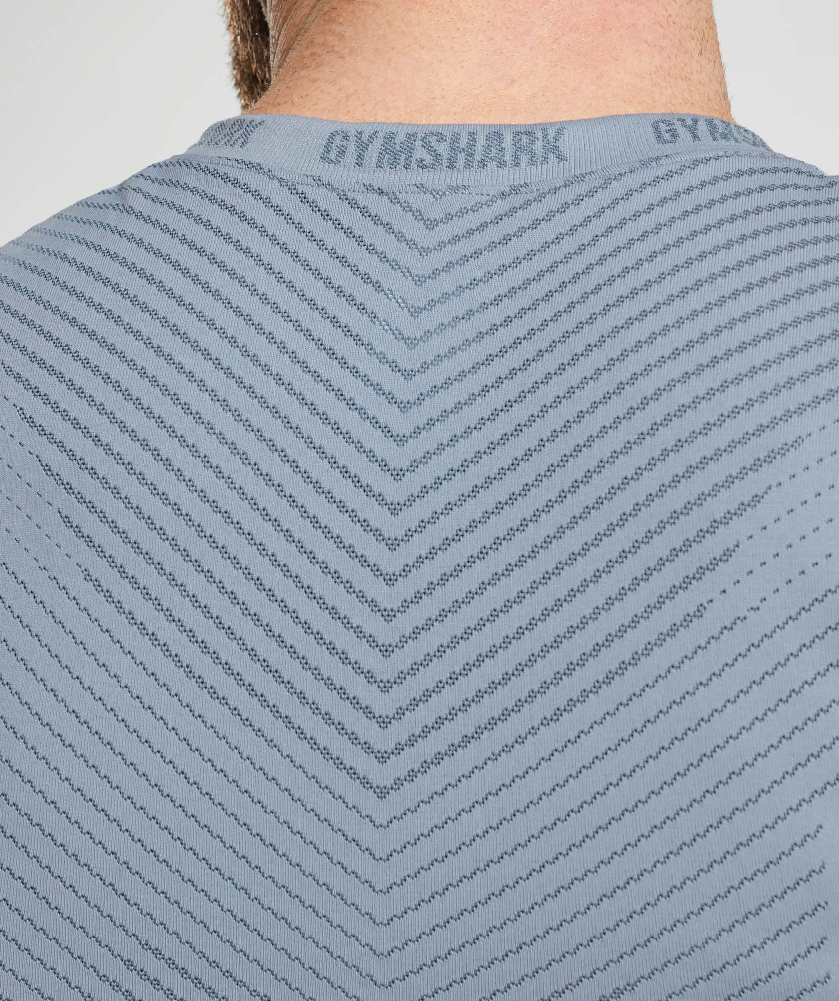 Gymshark Apex Tank - Drift Grey/Evening Blue