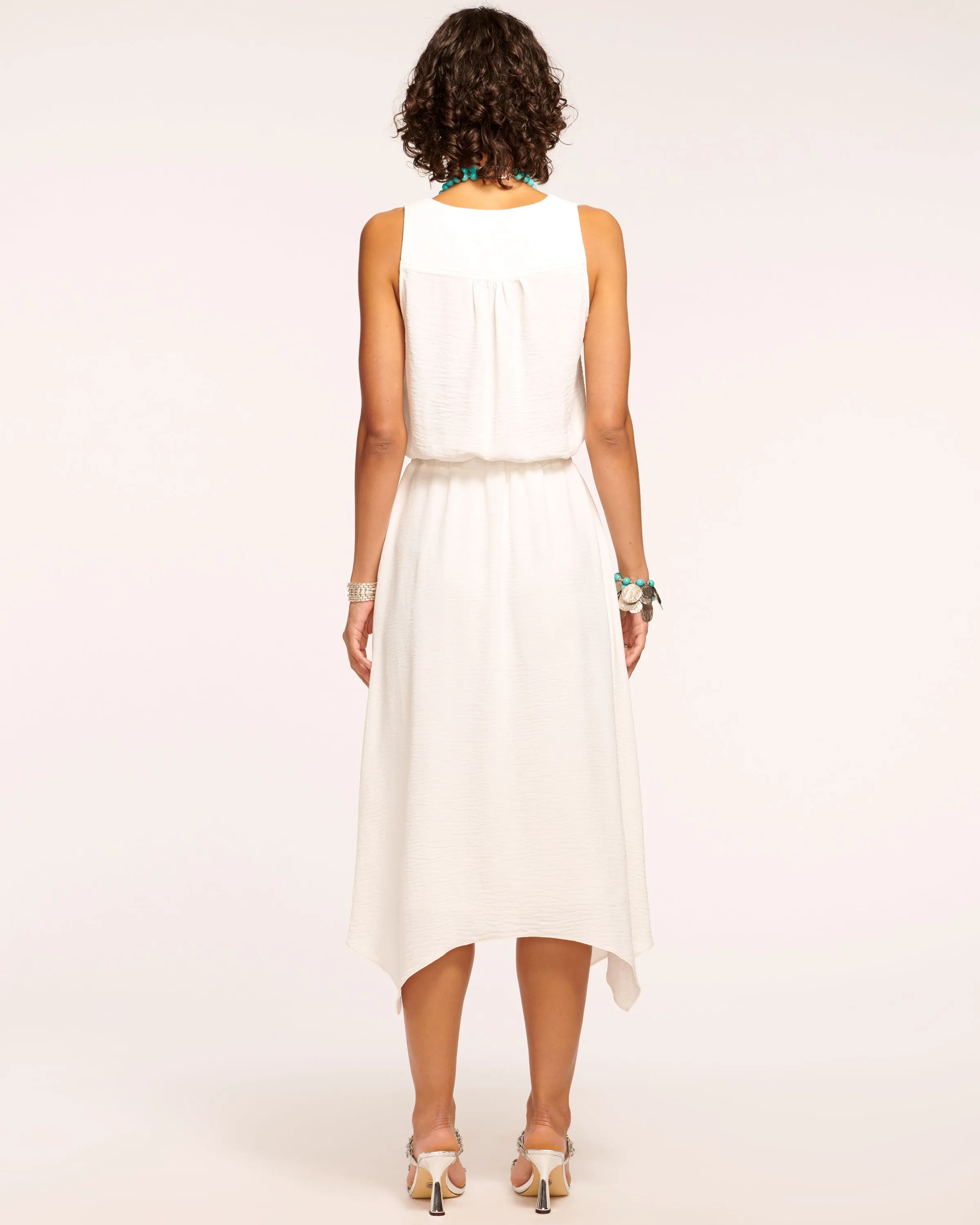 Hallie Scoop Neck Midi Dress