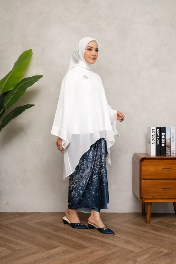 Hanna Tunic Set (Minor) White Pearl