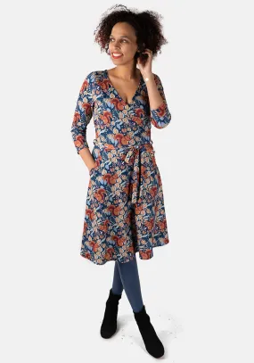 Harley Squirrel & Leaf Print Dress