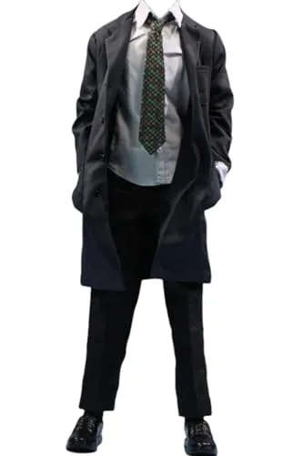 HiPlay 1/6 Scale Figure Doll Clothes: Long Suit Suit for 12-inch Collectible Male Action Figure JO23M-05A