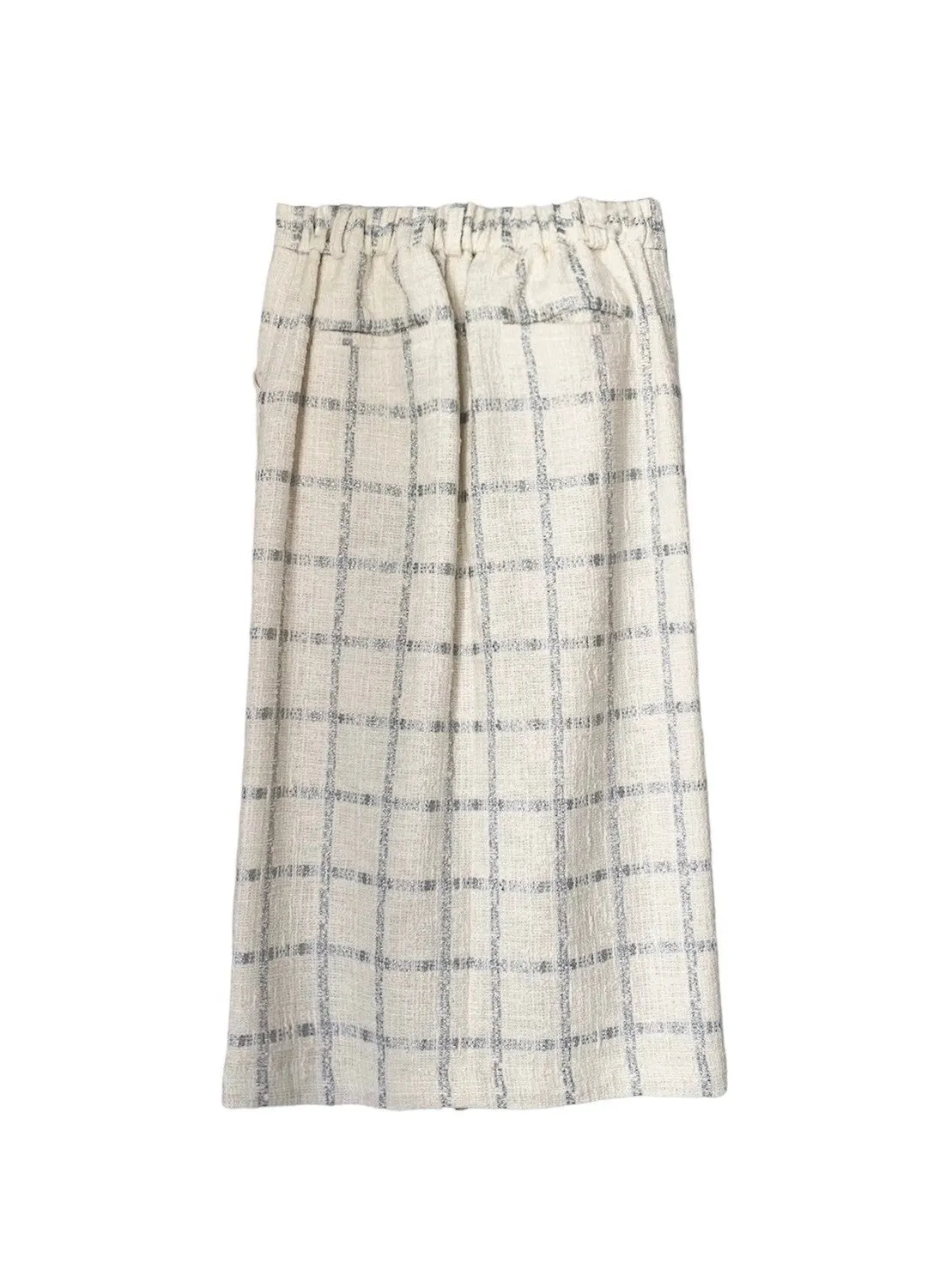 IJIIT Silver Tweed Skirt