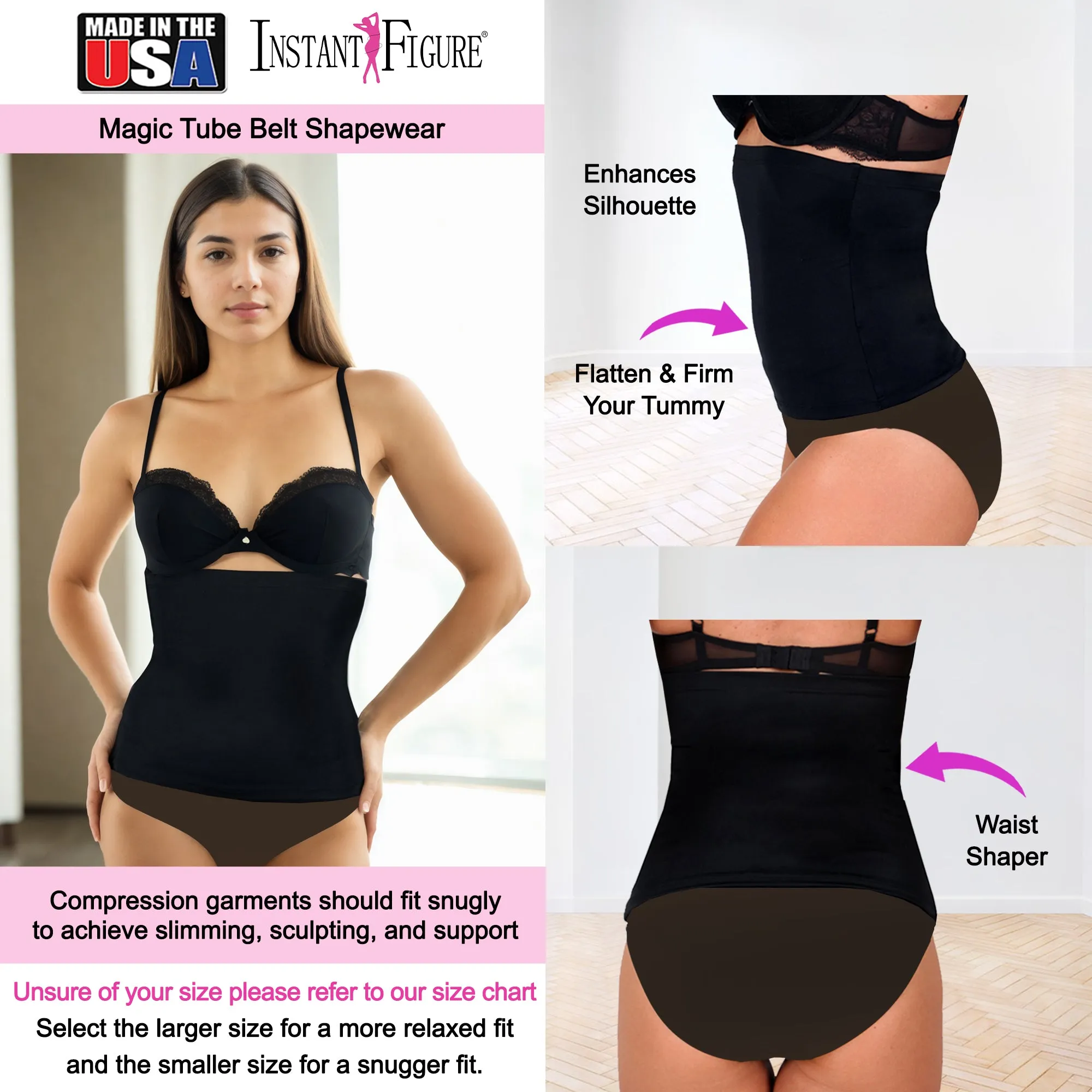 InstantFigure Magic Tube Belt Shapewear WBL4081