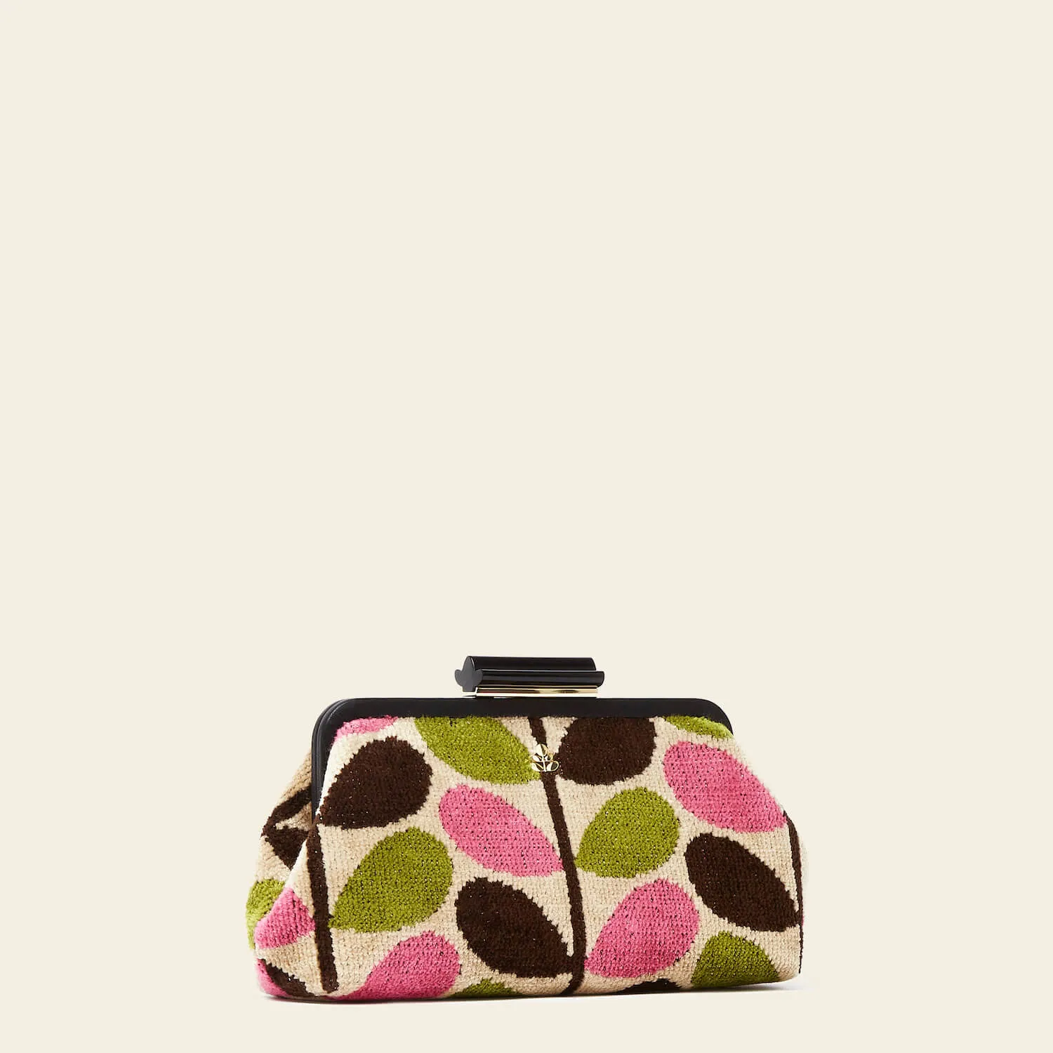 Jenny D Clutch - Pink Multi Stem