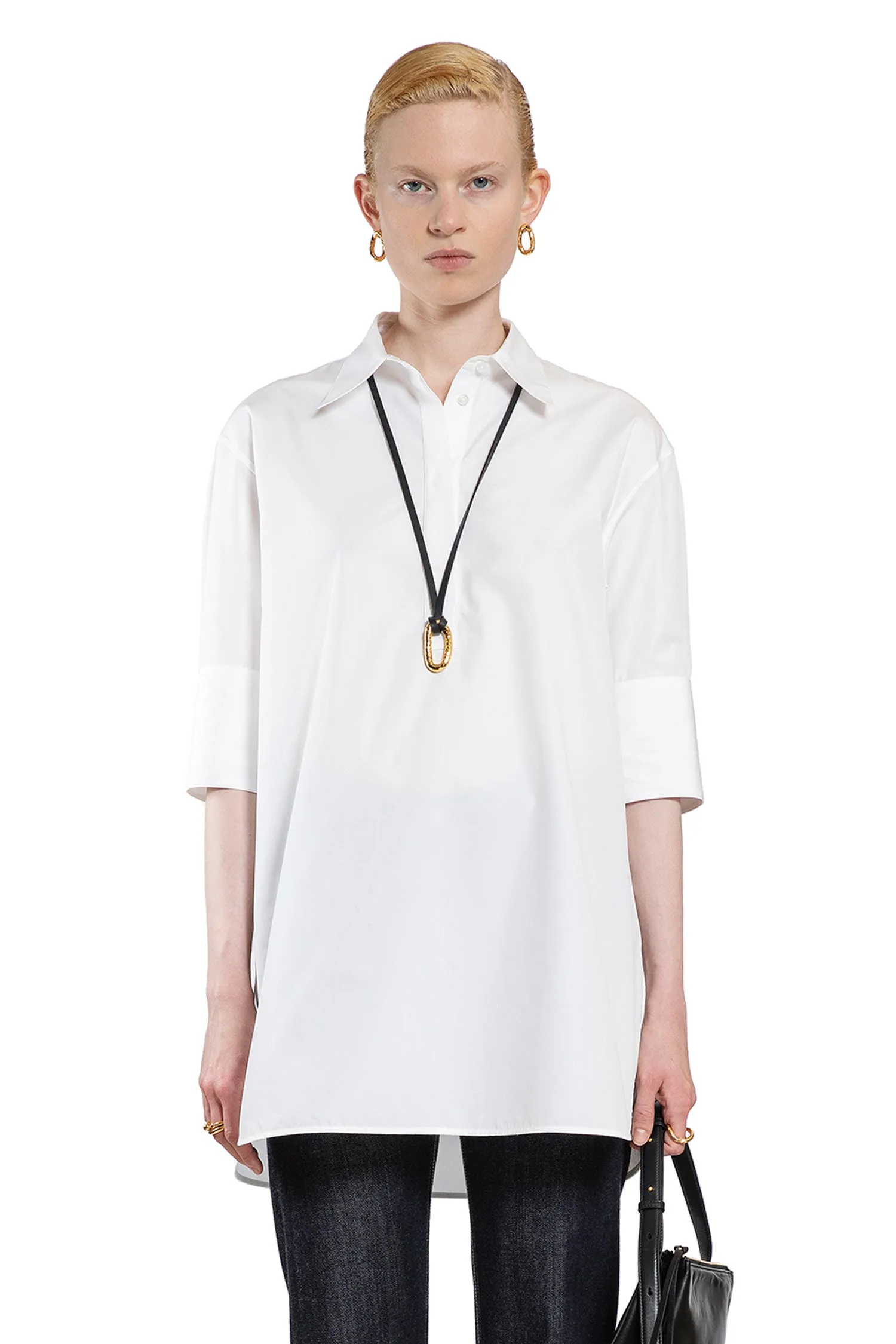 JIL SANDER WOMAN WHITE SHIRTS