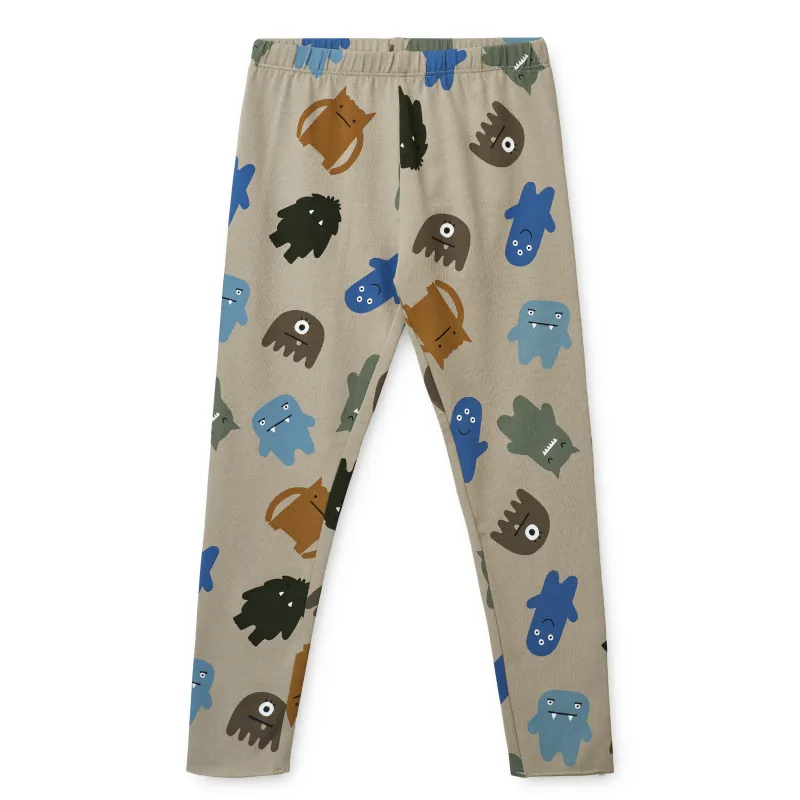 Liewood Marie Printed Leggings - Monster/Mist