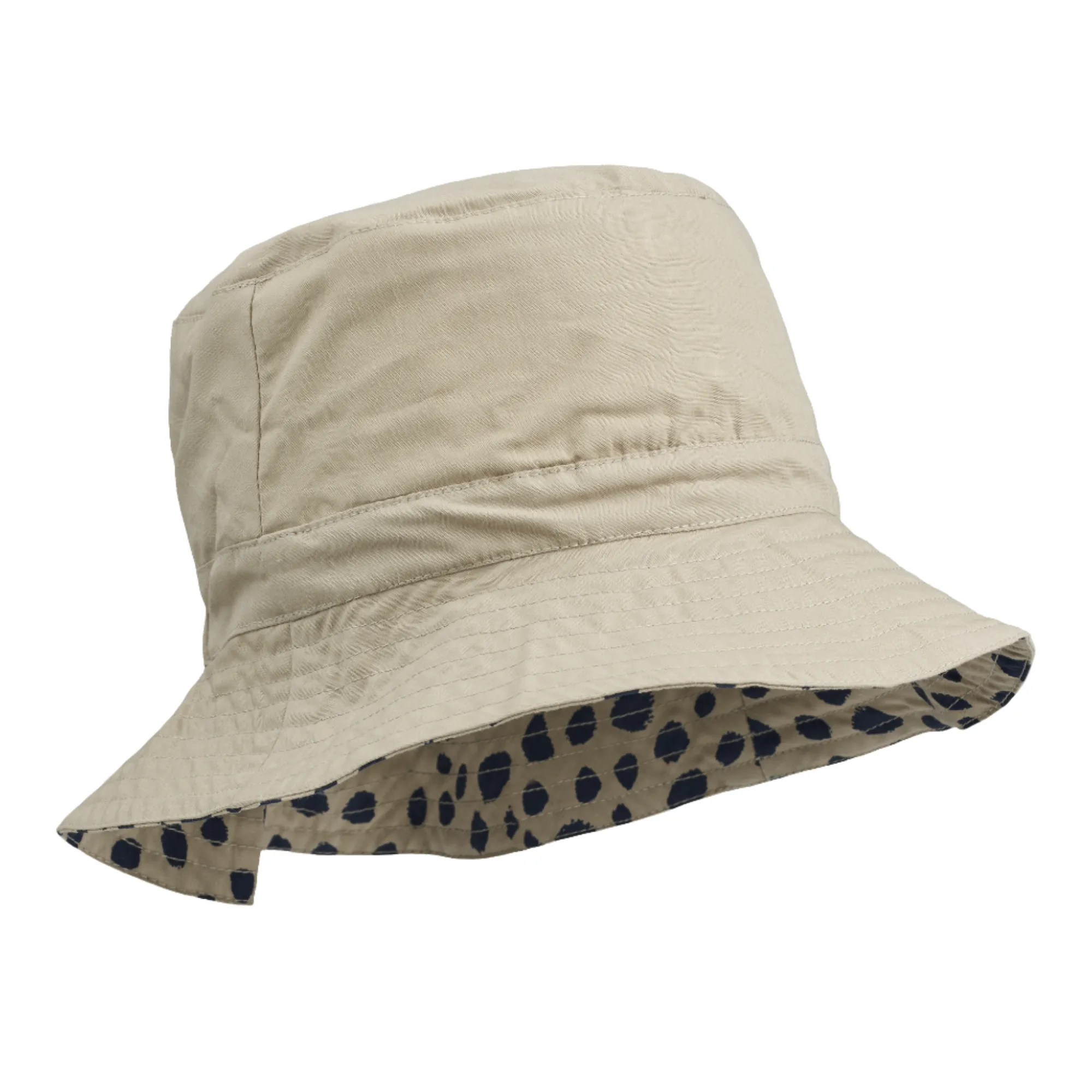 Liewood Sander Reversible Sun Hat - Leo Spots / Mist