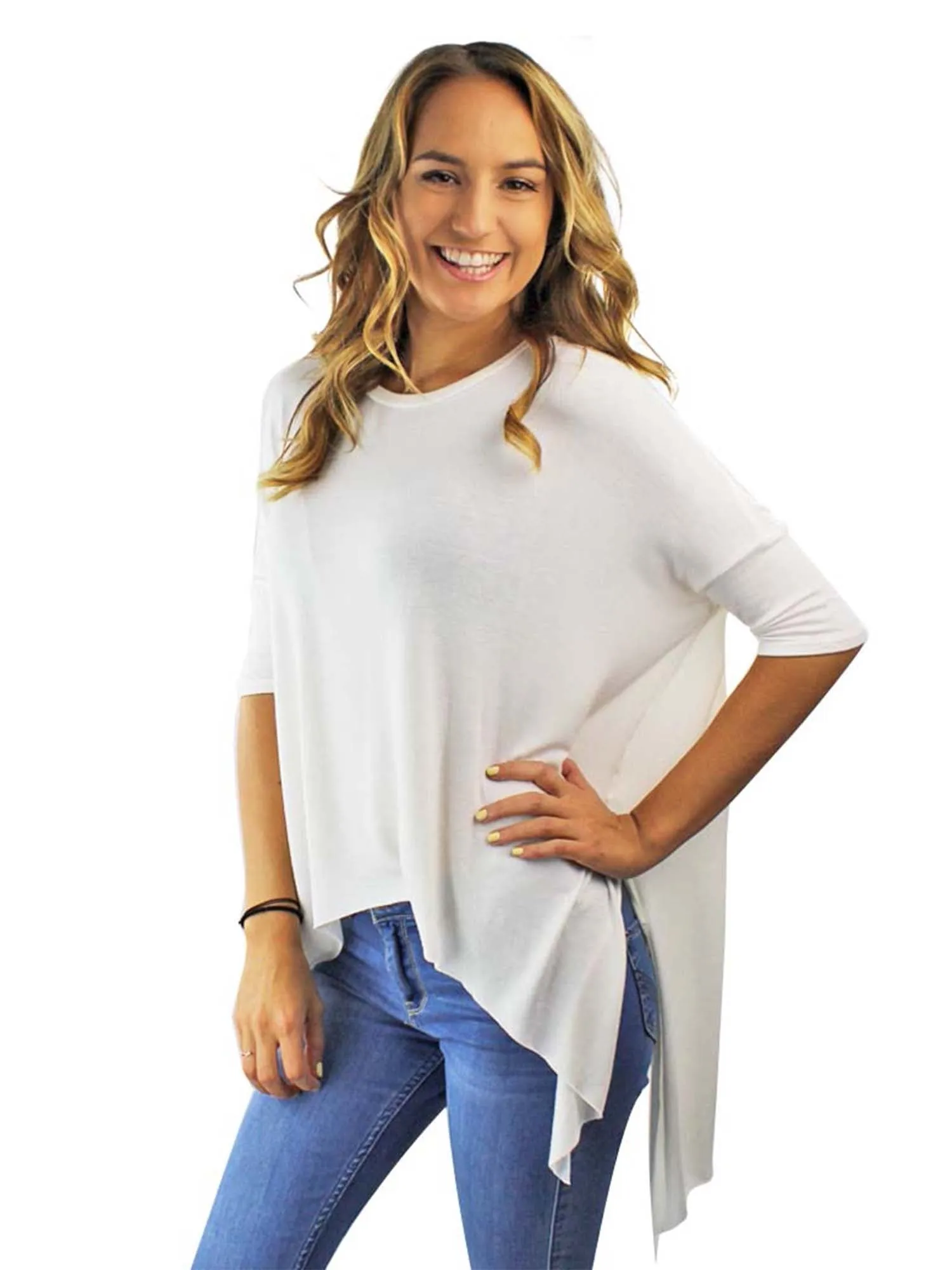 Lightweight Angled Summer Top