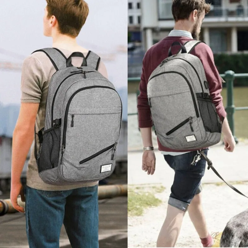 Men Sport Basketball Backpack Laptop School Bag For Teenager Boys Soccer Ball Pack Bag Male With Football Basketball Net