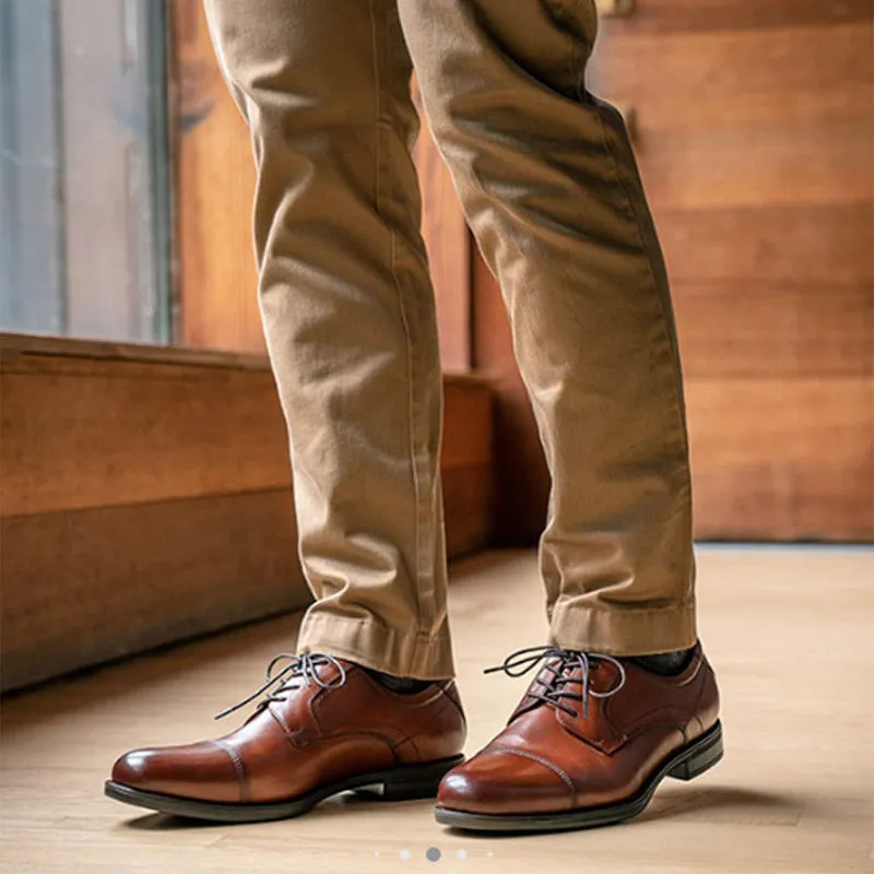 Men's Midtown Cap Toe Oxford Cognac