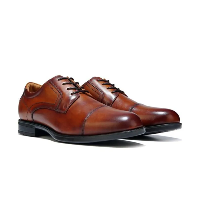 Men's Midtown Cap Toe Oxford Cognac