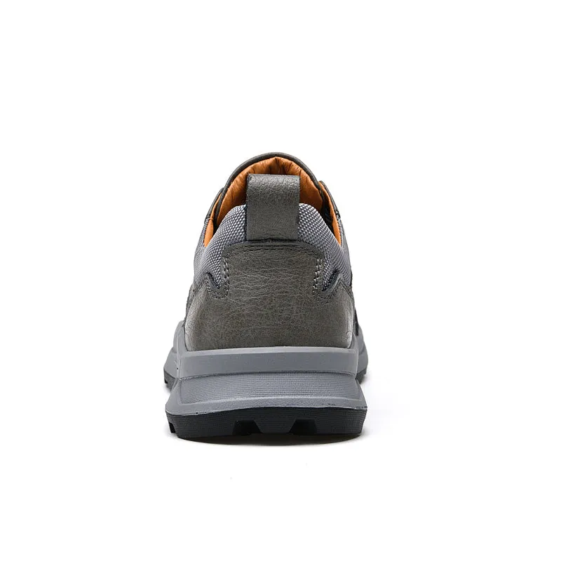 Microfiber Leather Men's Formal Walking Shoes Grey | 1299