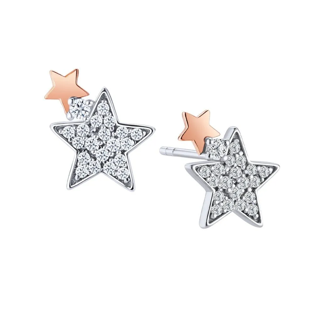 Moissanite Bright Star Earrings