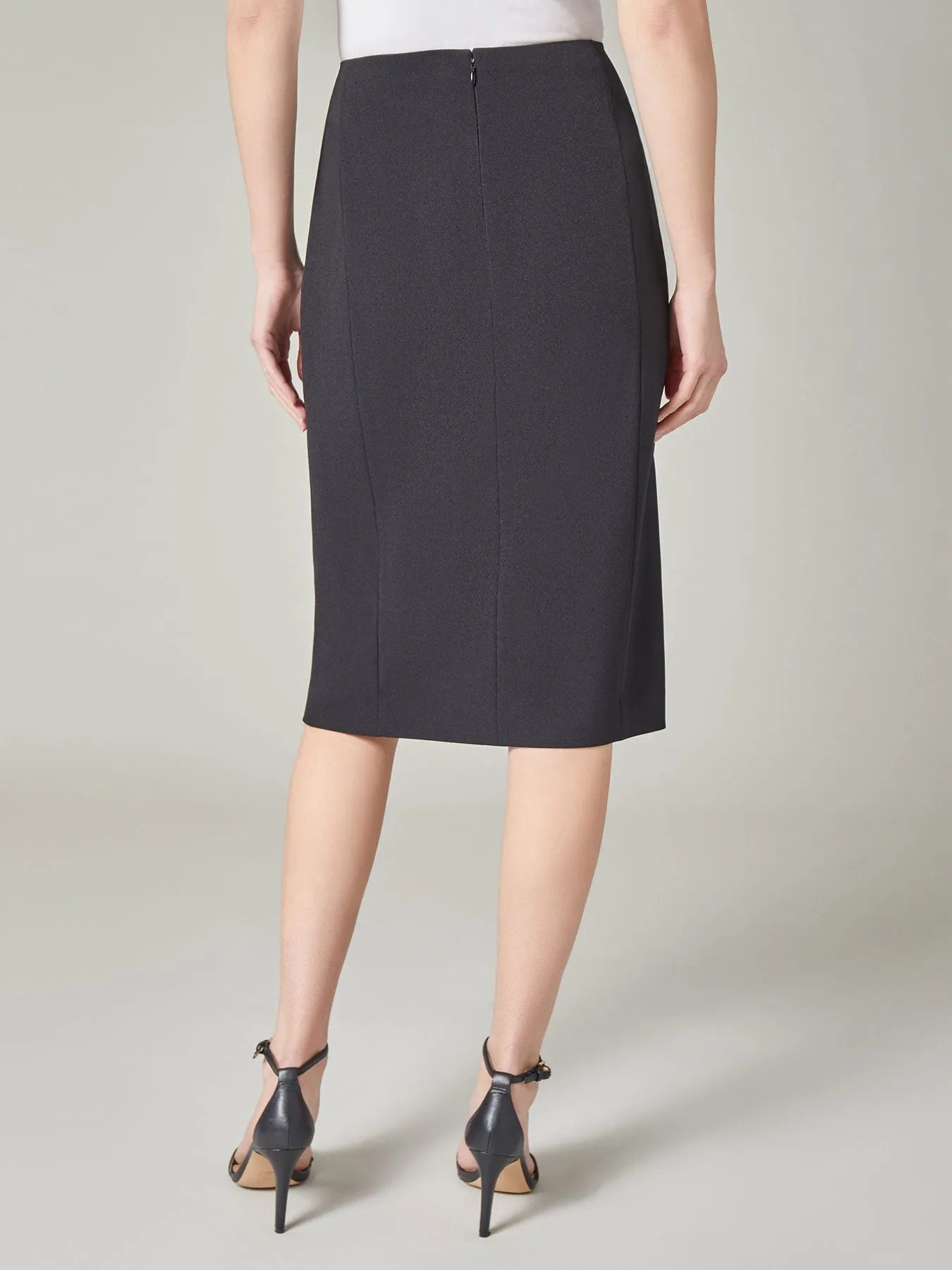 Nell Skirt, Iconic Stretch Crepe