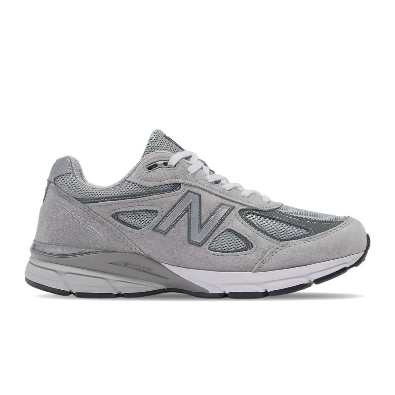 New Balance U990v4 Grey with silver U990GR4