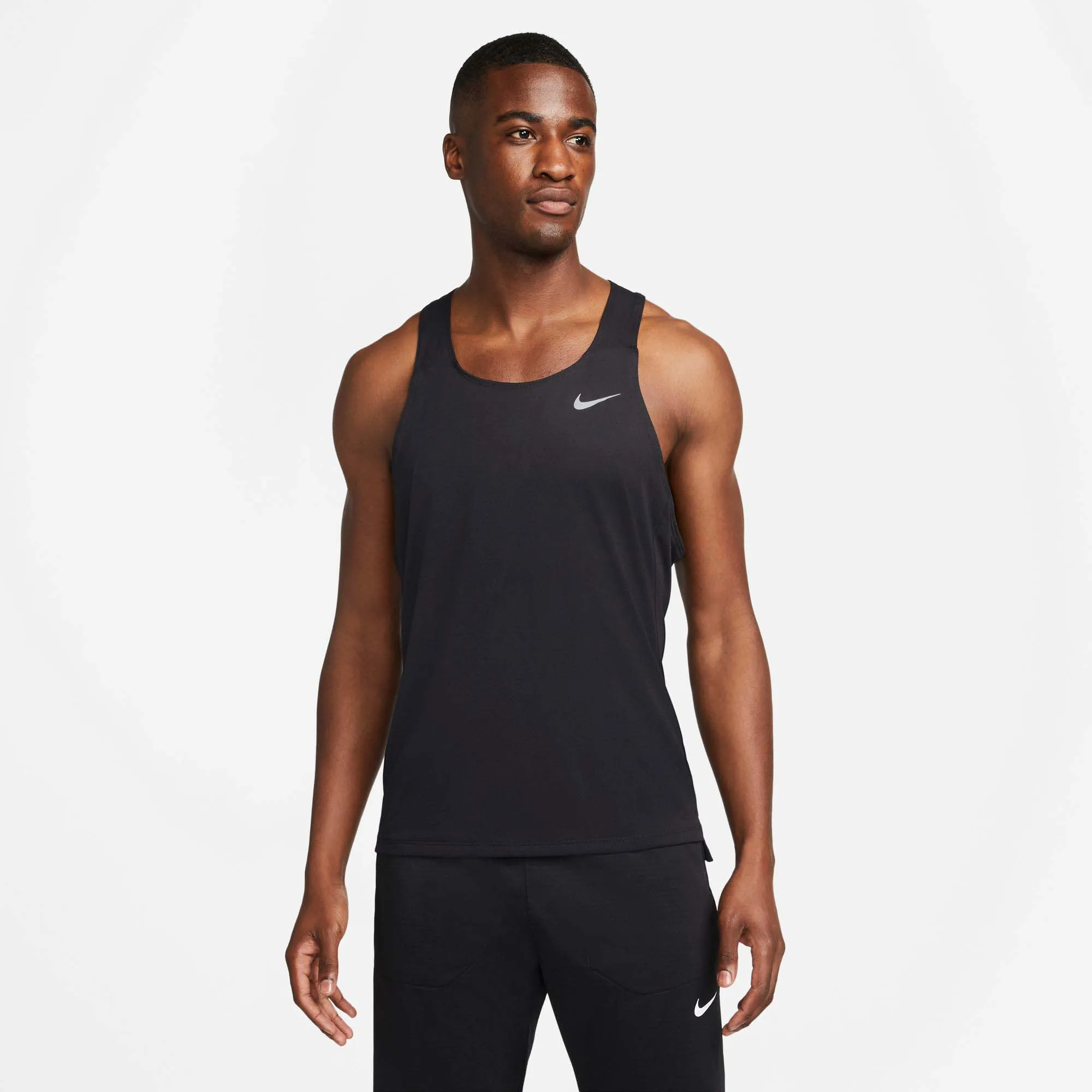 Nike | Men's Dri-FIT Fast Racing Singlet - Black